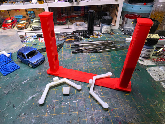 1/18 Scale 2 Post Lift for Dioramas