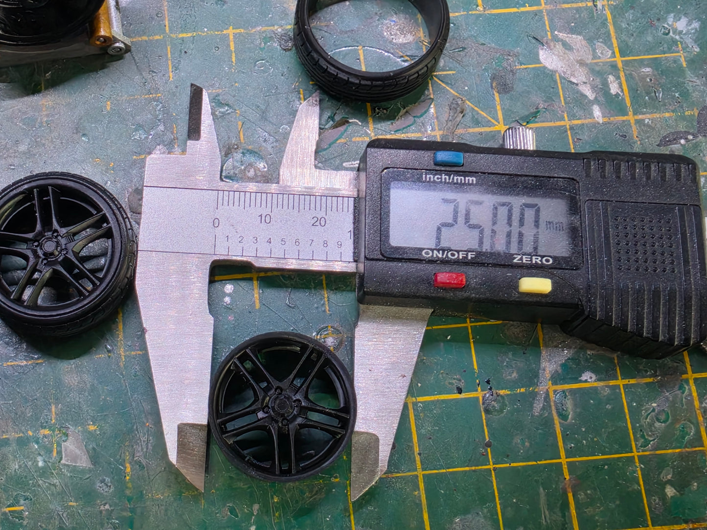 1/18 Scale Dare SMT 3d Printed Wheels & Tyres