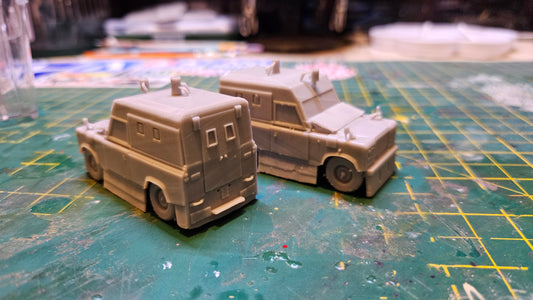 1/64 scale PSNI RUC Tangi Land Rover