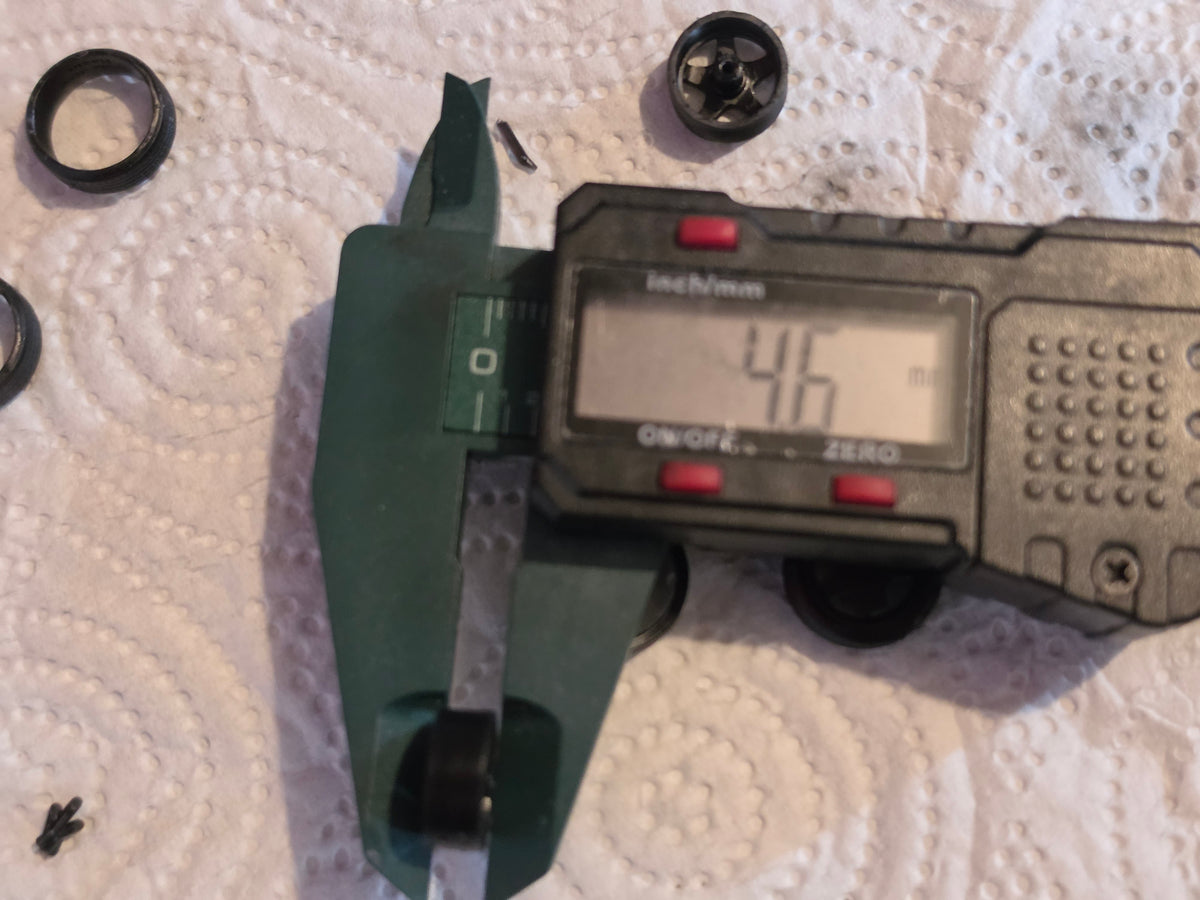 1/43 AEZ 5 Spoke Wheels with Resin Tyres