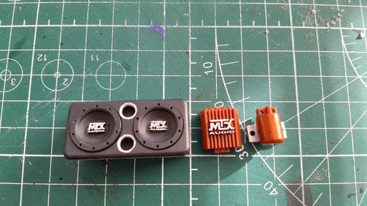 1/18 scale Car Audio MTX