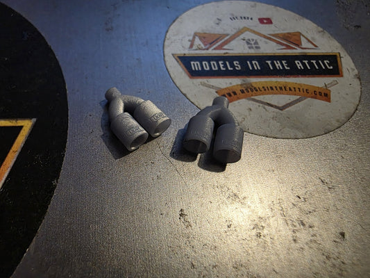 Twin Pipe Exhaust Tips
