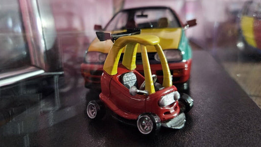 Stance Cozy Coupe Diorama im Maßstab 1/18, 3D-Harz-Modellbausatz