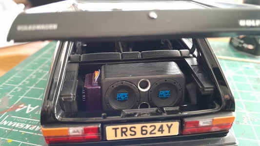 1/18 scale Car Audio MTX